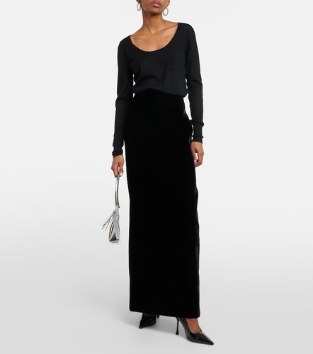 Wardrobe.NYC Jupe longue en velours - Wardrobe.NYC - Modalova
