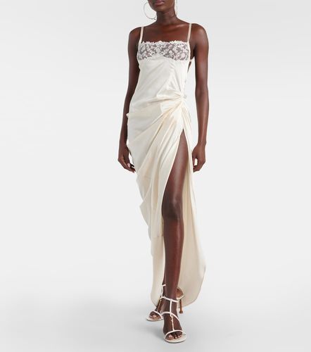 Robe longue de mariée Saudade à broderies - Jacquemus - Modalova