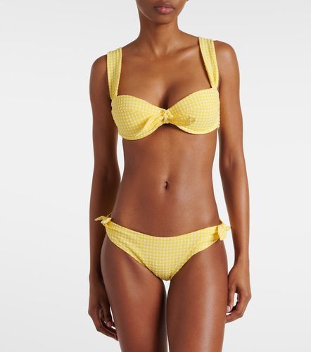 Top de bikini Cape Town à carreaux - Heidi Klein - Modalova