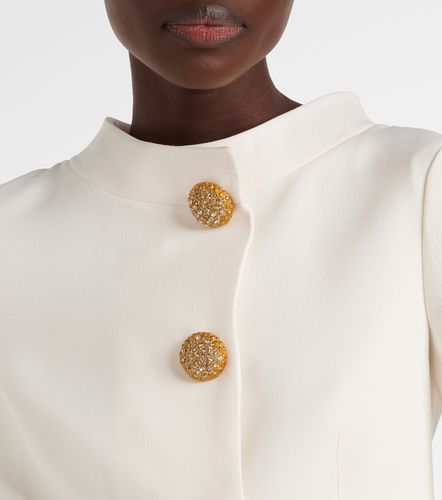 Robe midi en Crepe Couture - Valentino - Modalova