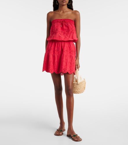 Robe Collette brodée en coton - Melissa Odabash - Modalova