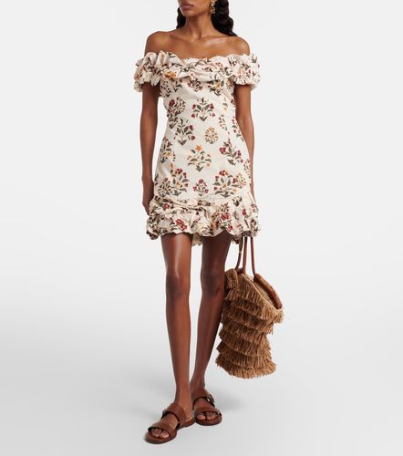 Robe en coton à fleurs - Agua by Agua Bendita - Modalova