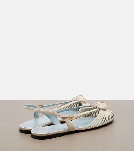 Ballerines slingback Cœur Royal en cuir - Valentino Garavani - Modalova