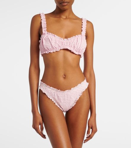 Culotte de bikini à carreaux vichy - Simkhai - Modalova