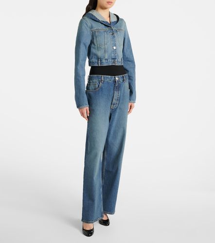 Alaïa Veste raccourcie en jean - Alaia - Modalova