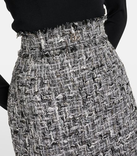Jupe midi métallisée - Dolce&Gabbana - Modalova