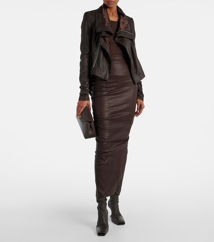 Veste biker Naska en cuir - Rick Owens - Modalova