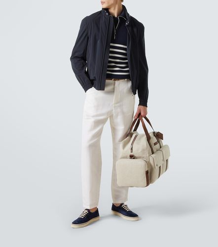 Pull rayé en coton - Brunello Cucinelli - Modalova