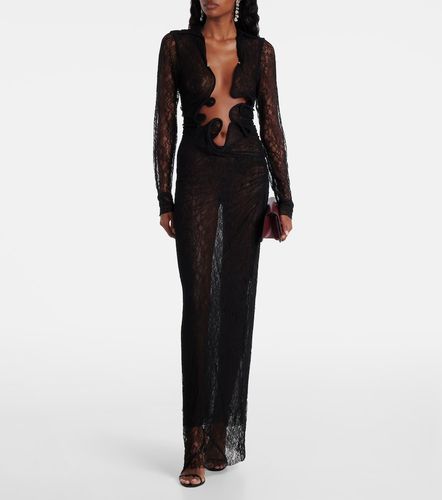 Robe longue Venus en dentelle transparente - Christopher Esber - Modalova
