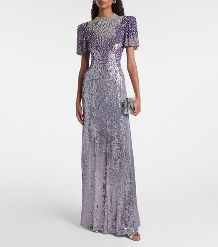 Robe longue Jourdain à ornements - Jenny Packham - Modalova