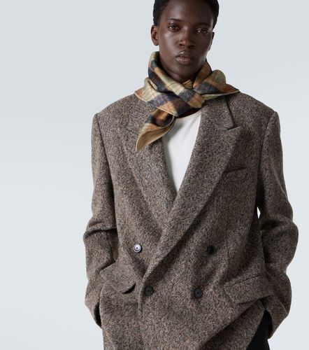 Écharpe en laine à carreaux - Dries Van Noten - Modalova