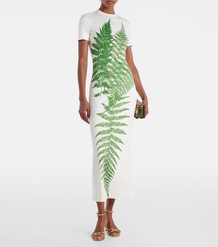 Robe t-shirt imprimée - Oscar de la Renta - Modalova