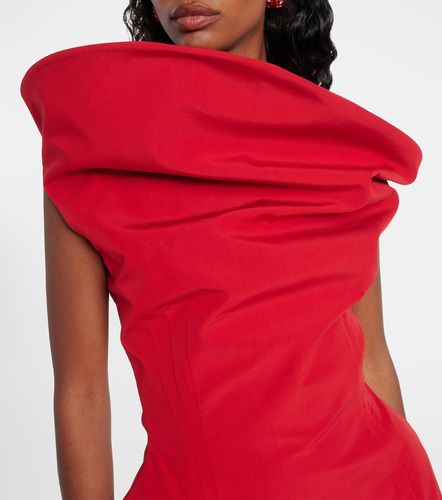 Robe asymétrique en coton mélangé - Magda Butrym - Modalova