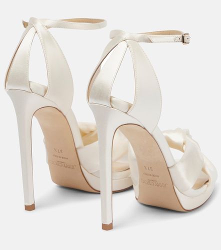 Sandales Rosie 120 en satin - Jimmy Choo - Modalova