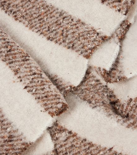 Écharpe en laine mélangée à rayures - Acne Studios - Modalova