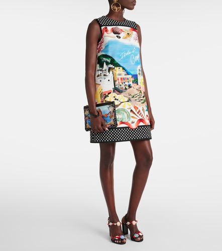 Robe Capri imprimée en coton - Dolce&Gabbana - Modalova