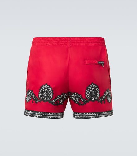 Short de bain imprimé - Dolce&Gabbana - Modalova