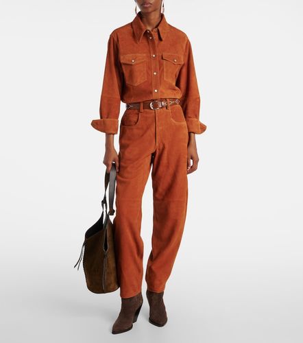 Chemise Delcia en daim - Isabel Marant - Modalova