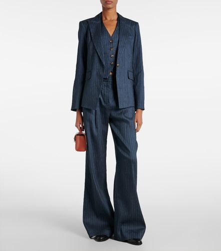 Blazer Obie en lin mélangé - Veronica Beard - Modalova