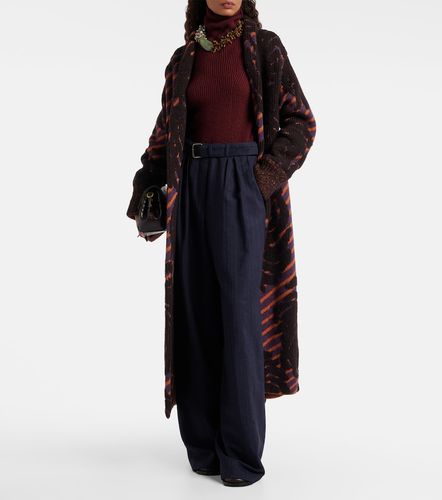 Pantalon ample en laine - Dries Van Noten - Modalova