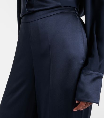 Pantalon ample Dijon en satin de soie - Joseph - Modalova