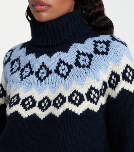 Pull à col roulé en laine et cachemire - Prada - Modalova