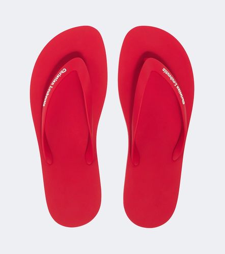 Christian Louboutin Tongs à logo - Christian Louboutin - Modalova