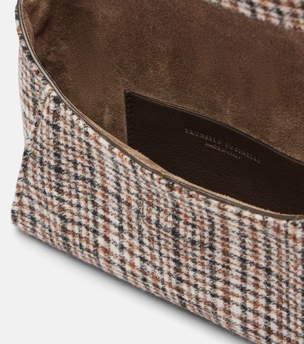 Pochette Monili Mini à carreaux - Brunello Cucinelli - Modalova