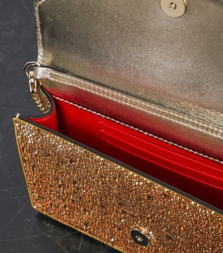 Sac Loubi54 en cuir métallisé - Christian Louboutin - Modalova