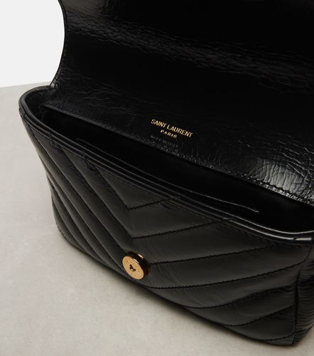Sac à bandoulière College Mini en cuir matelassé - Saint Laurent - Modalova