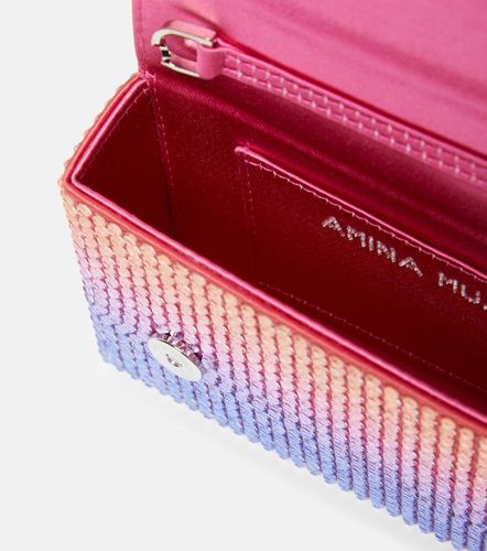 Pochette Super Amini Paloma Mini à ornements - Amina Muaddi - Modalova