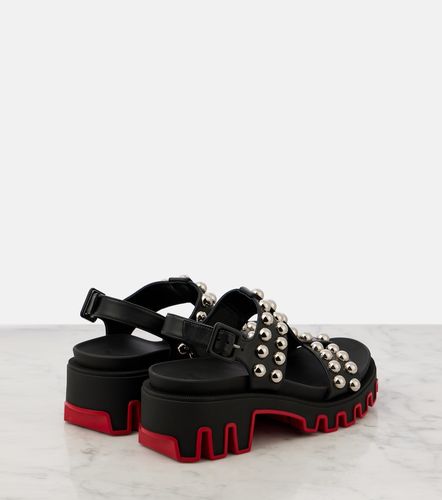 Sandales Duniclou en cuir à clous - Christian Louboutin - Modalova