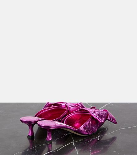 Mules Staz 50 en cuir métallisé - Jimmy Choo - Modalova