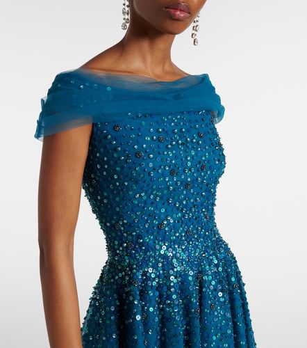 Robe longue Bee à cristaux - Jenny Packham - Modalova
