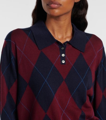 Polo James en laine à motif argyle - Leset - Modalova