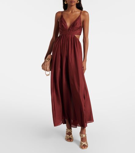 Robe longue Wanderlust en soie - Zimmermann - Modalova