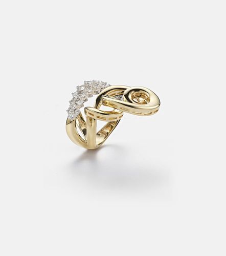 Bague en or 18 ct (750/1000) avec diamants - Yeprem - Modalova