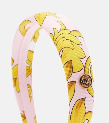 Versace Serre-tête en soie - Versace - Modalova