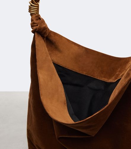 Sac Amalia Cassandre en daim - Saint Laurent - Modalova