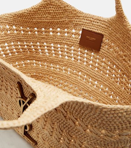 Cabas Icare Medium en raphia - Saint Laurent - Modalova