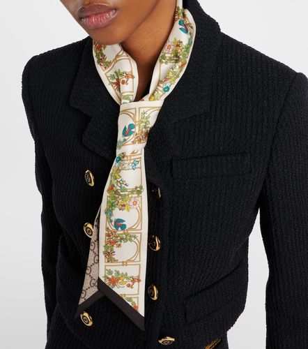 Gucci Foulard en soie à imprimé - Gucci - Modalova