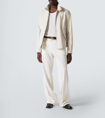 Veste DG brodée en coton - Dolce&Gabbana - Modalova