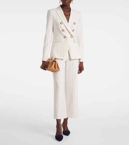 Pantalon ample Brixton rayé - Veronica Beard - Modalova