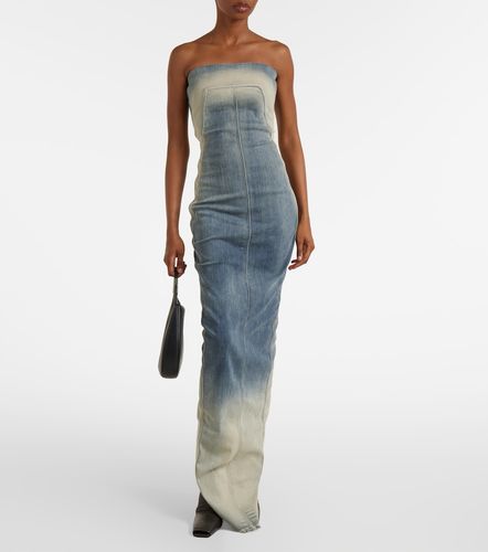 Rick Owens Robe bustier en jean - Rick Owens - Modalova