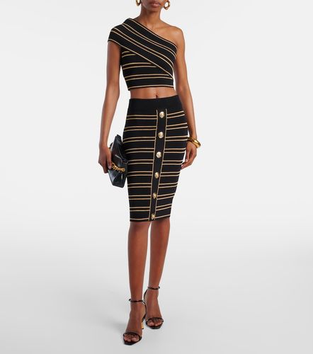 Balmain Jupe rayée - Balmain - Modalova