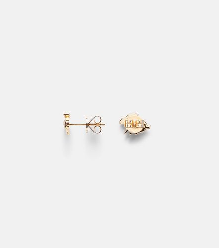 Boucles d’oreilles Bunny en or 18 ct, diamants et émeraudes - Anita Ko - Modalova