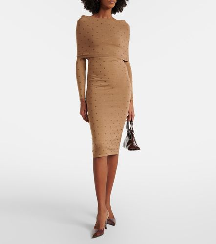 Robe midi Adatti en laine mélangée à ornements - Max Mara - Modalova