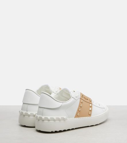 Baskets Rockstud en cuir - Valentino Garavani - Modalova