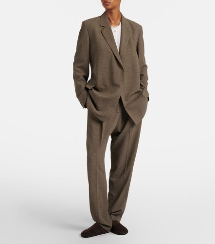 Pantalon droit Gianni en laine - The Row - Modalova