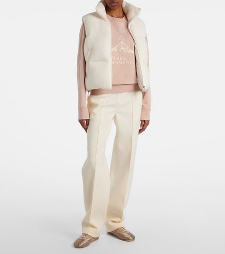 Sweat-shirt en coton à logo - Perfect Moment - Modalova